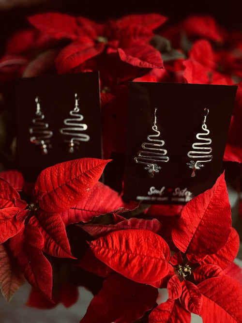 Christmas Tree Earrings - limited