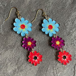 Flower Power Fashion Earrings
