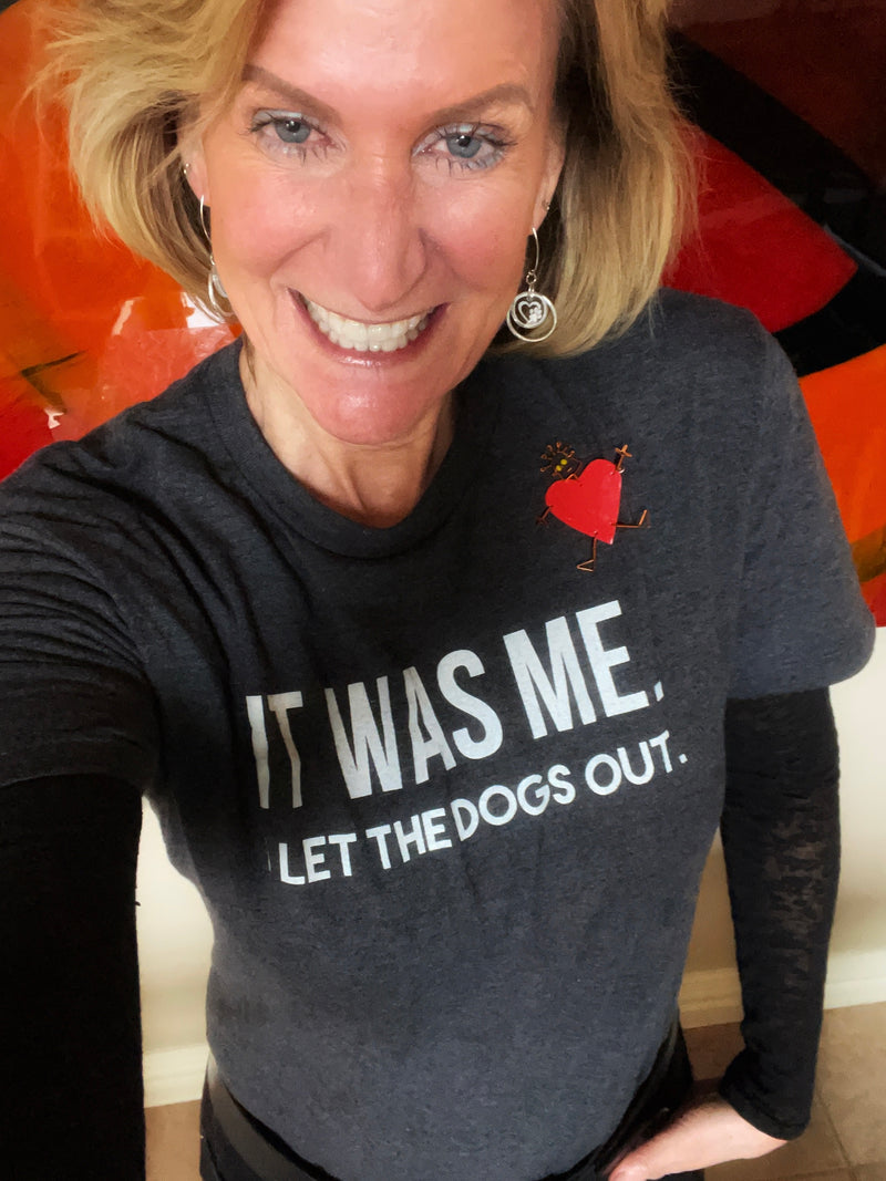 I let the Dogs out t-shirt