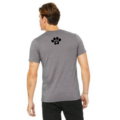 Dog Paw PADRE Men's black modern fit t-shirt