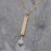 Gold Glitter Mini-Luxe Necklace